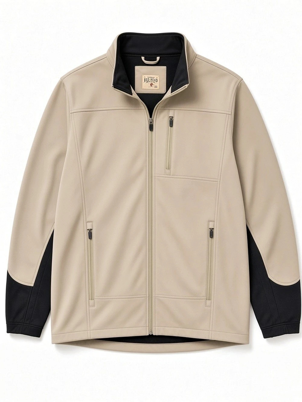 Red Head Men's Beige & Black Jacket Size 2XL